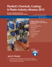 Cover image: Plunkett's Chemicals, Coatings & Plastics Industry Almanac 2014 9781608797110