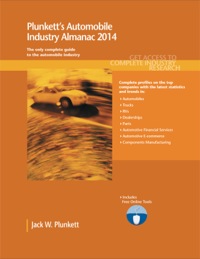 Cover image: Plunkett's Automobile Industry Almanac 2014 9781608797165