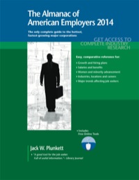 Imagen de portada: The Almanac of American Employers 2014 9781608797172