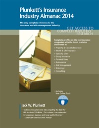 Imagen de portada: Plunkett's Insurance Industry Almanac 2014 9781608797196