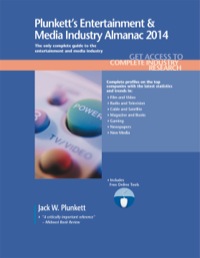Imagen de portada: Plunkett's Entertainment & Media Industry Almanac 2014 9781608797257