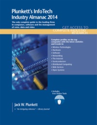 Cover image: Plunkett's InfoTech Industry Almanac 2014 9781608797264