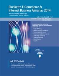 Cover image: Plunkett's E-Commerce & Internet Business Almanac 2014 9781608797288