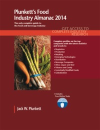 Cover image: Plunkett's Food Industry Almanac 2014 9781608797301