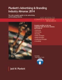 صورة الغلاف: Plunkett's Advertising & Branding Industry Almanac 2014 1st edition 9781608797332