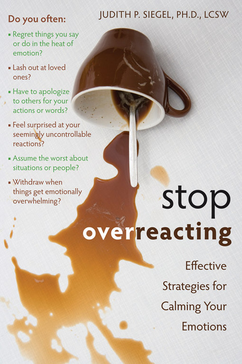 Stop Overreacting : Effective Strategies for Calming Your Emotions - FULL INSTANT DOWNLOAD | PDF DOCX EPUB