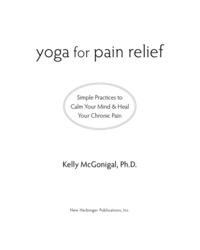 Imagen de portada: Yoga for Pain Relief 9781572246898