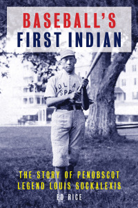 Imagen de portada: Baseball's First Indian 9781608936731