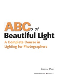 Omslagafbeelding: ABCs of Beautiful Light 9781608957170