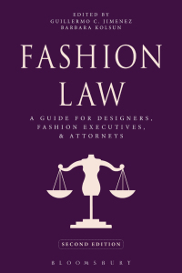 Imagen de portada: Fashion Law 2nd edition 9781609018955