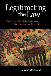 Cover image: Legitimating the Law 9780875804514