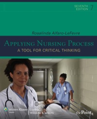 Cover image: Applying Nursing Process 7th edition