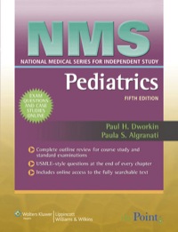 Cover image: NMS Pediatrics 5th edition