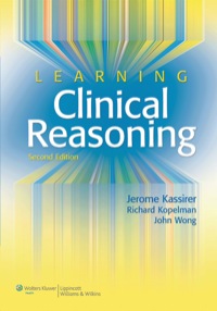 Cover image: Learning Clinical Reasoning 2nd edition