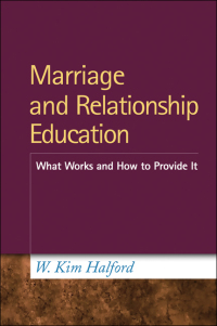 صورة الغلاف: Marriage and Relationship Education 9781462503322