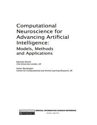Cover image: Computational Neuroscience for Advancing Artificial Intelligence 9781609600211