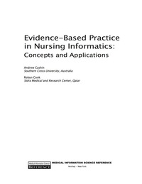 Cover image: Evidence-Based Practice in Nursing Informatics 9781609600341
