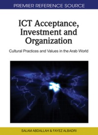 Cover image: ICT Acceptance, Investment and Organization 9781609600488