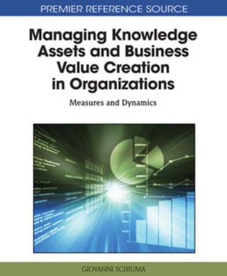 Imagen de portada: Managing Knowledge Assets and Business Value Creation in Organizations: Measures and Dynamics 9781609600716