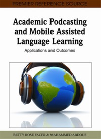 Imagen de portada: Academic Podcasting and Mobile Assisted Language Learning 9781609601416