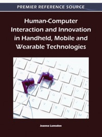Imagen de portada: Human-Computer Interaction and Innovation in Handheld, Mobile and Wearable Technologies 9781609604998