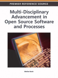 Imagen de portada: Multi-Disciplinary Advancement in Open Source Software and Processes 9781609605131