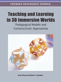 Omslagafbeelding: Teaching and Learning in 3D Immersive Worlds 9781609605179
