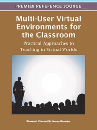 Cover image: Multi-User Virtual Environments for the Classroom 9781609605452