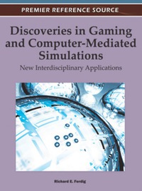 Omslagafbeelding: Discoveries in Gaming and Computer-Mediated Simulations 9781609605650