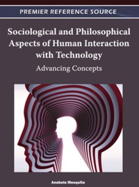 Omslagafbeelding: Sociological and Philosophical Aspects of Human Interaction with Technology 9781609605759