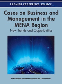 表紙画像: Cases on Business and Management in the MENA Region 9781609605834