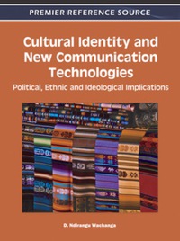 Imagen de portada: Cultural Identity and New Communication Technologies 9781609605919
