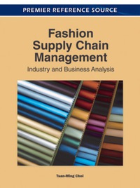 صورة الغلاف: Fashion Supply Chain Management 9781609607562