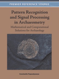 Cover image: Pattern Recognition and Signal Processing in Archaeometry 9781609607869