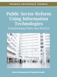 صورة الغلاف: Public Sector Reform Using Information Technologies 9781609608392