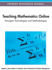 Imagen de portada: Teaching Mathematics Online 9781609608750