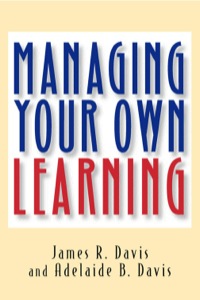 Cover image: Managing Your Own Learning 9781576750674