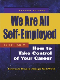 Cover image: We Are All Self-Employed: How to Take Control of Your Career 2nd edition 9781576752678