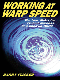 Omslagafbeelding: Working at Warp Speed 9781576751466