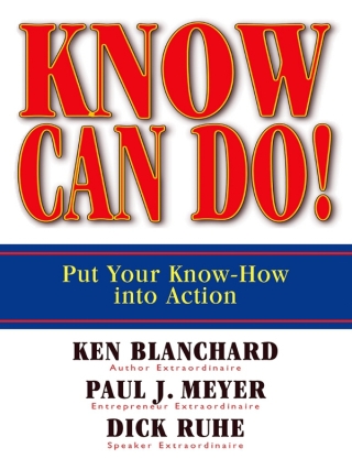 Cover image: Know Can Do! 1st edition 9781576754689