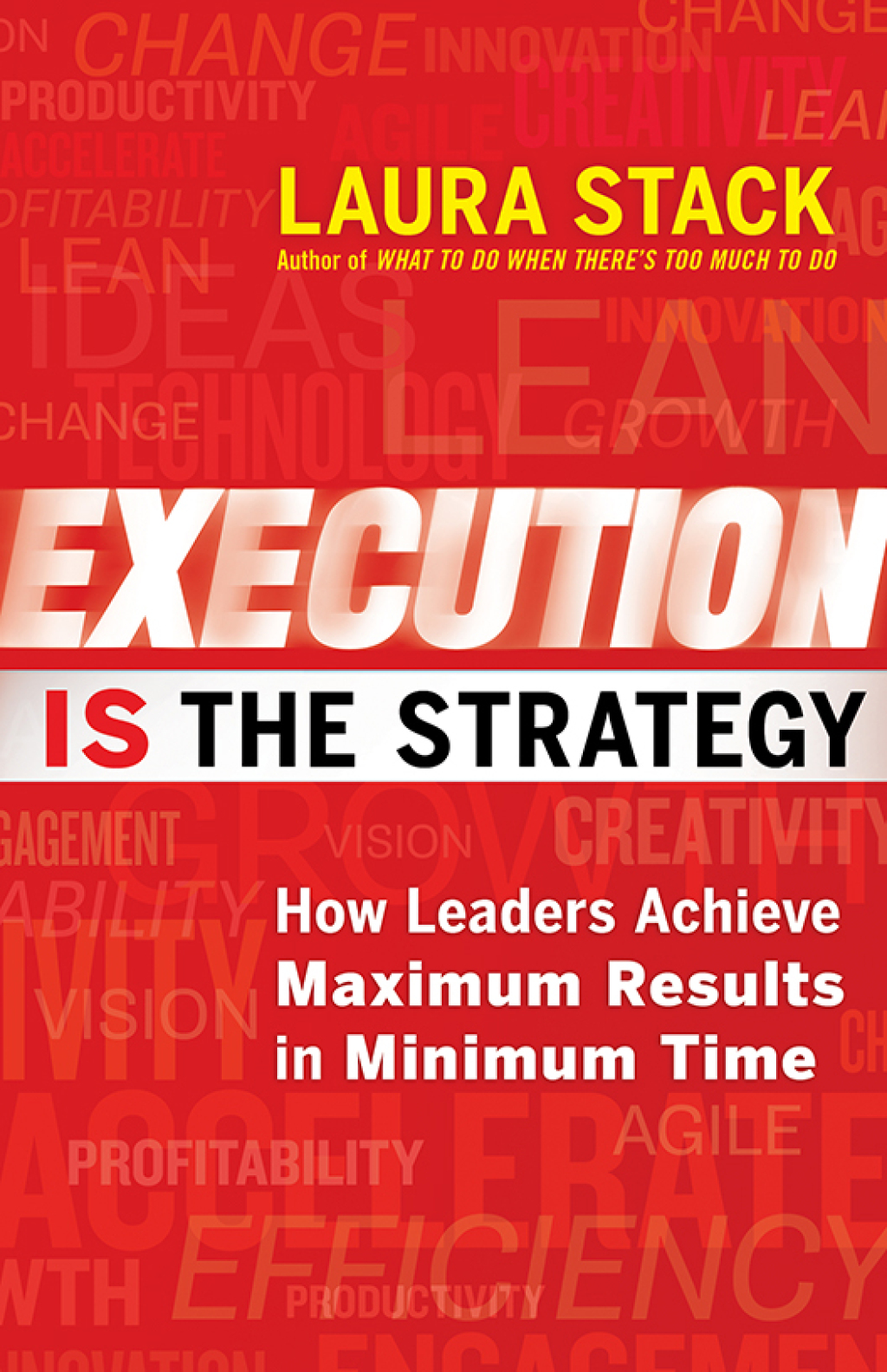 Execution IS the Strategy How Leaders Achieve Maximum Results in Minimum Time 1st Edition