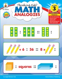 Imagen de portada: Thinking Kids’™ Math Analogies, Grade 3 9781936024193