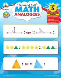 表紙画像: Thinking Kids’™ Math Analogies, Grade 5 9781936024216