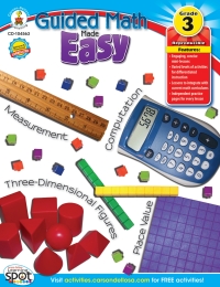 Omslagafbeelding: Guided Math Made Easy, Grade 3 9781609964702