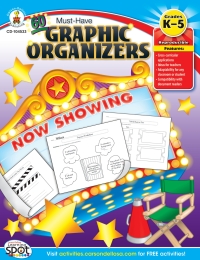 表紙画像: 60 Must-Have Graphic Organizers, Grades K - 5 9781609964733