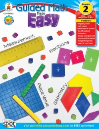 Imagen de portada: Guided Math Made Easy, Grade 2 9781609964696