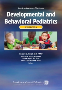 Cover image: AAP Developmental and Behavioral Pediatrics 2nd edition 9781610021340