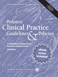 Cover image: Pediatric Clinical Practice Guidelines & Policies 23rd edition 9781610026727