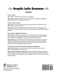 Omslagafbeelding: Graphic Latin Grammar Cards 1st edition 9780865164604