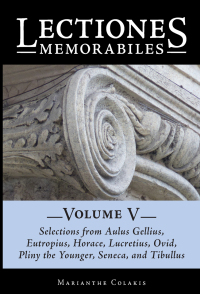 Cover image: Lectiones Memorabiles Vol. V 1st edition 9780865168824